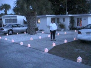 Christmas Luminaries Gulf to Bay 1999 #3