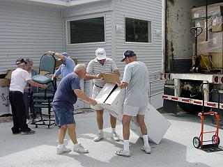 Chairs Arrive at Gulf to Bay Slide 4