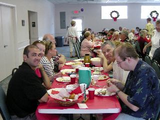 Christmas Dinner at Gulf to Bay 2002 - Slide 6