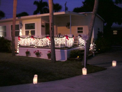Christmas Luminaries at Gulf to Bay - 2003 - Slide 14