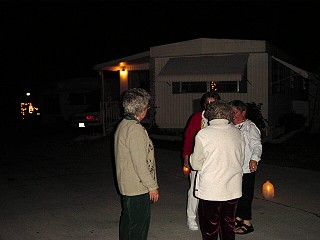 Christmas Luminaries at Gulf to Bay Slide 37