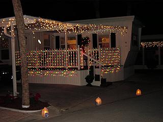 Christmas Luminaries at Gulf to Bay Slide 39
