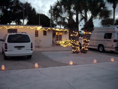 Christmas Luminaries at Gulf to Bay - 2003 - Slide 4