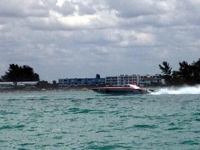 Cell Phone Photos by Paula Crosby<br>
Offshore Boat Race at Englewood Beach April 13 - 2014 - Slide 4