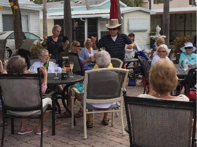 Norma Bishops Birthday Party on the Patio - Slide 16