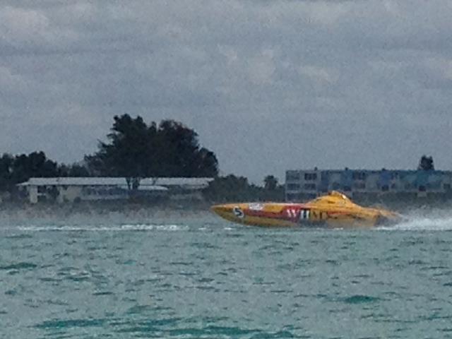 Cell Phone Photos by Paula Crosby<br>
Offshore Boat Race at Englewood Beach April 13 - 2014 - Slide 19